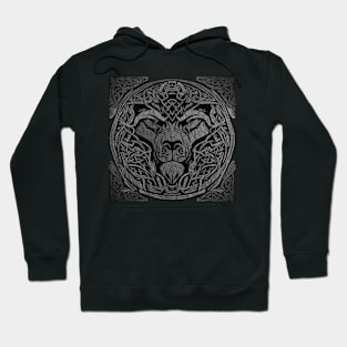 Celtic silver tiger Hoodie